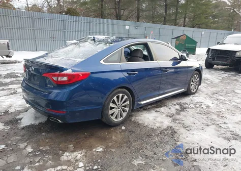2015 Hyundai Sonata Sport z USA, uszkodzony, nr VIN 5NPE34AF9FH071653